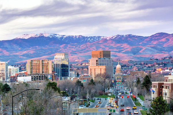 Boise travel route